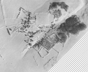 П. М. Иванов (слева) с сослуживцем, 1944 г.